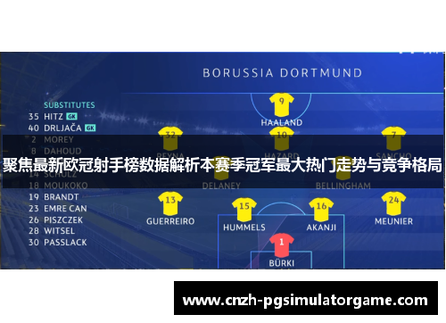 聚焦最新欧冠射手榜数据解析本赛季冠军最大热门走势与竞争格局